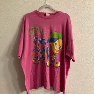 Vintage 1997 Warner Bros x FREEZE Tweety graphic tee